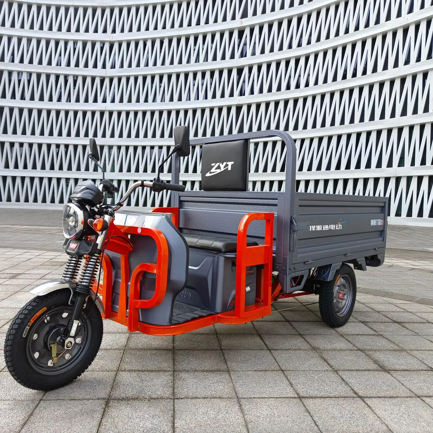 Customized Electric 3 Wheeler Tricycle Open Body Cargo Bike for Adults Three Wheels Motorcycle