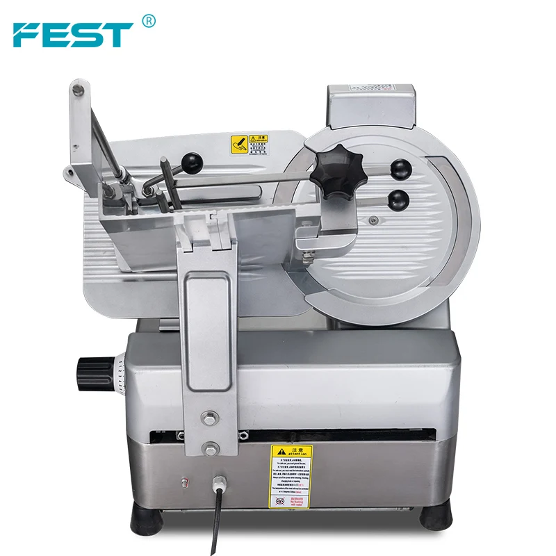 Thin Lamb Roll Bacon Slicer Machine 300mm Cutting Knife Frozen Meat Slicer Machine Pork Slicer - Image 2