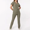 comfortable mustard scrub set