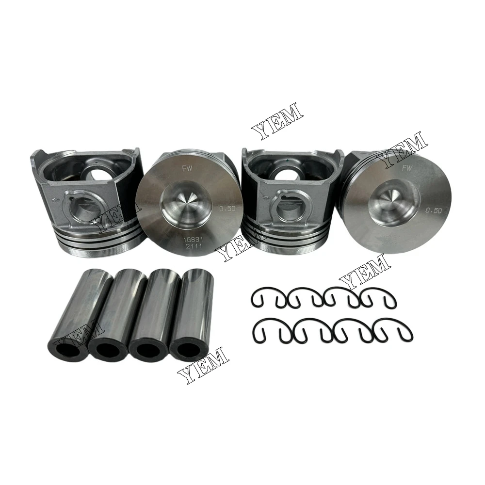 1 Set Piston 4019886 for Engine 6CTA ISC QSC 8.3L in USA 3