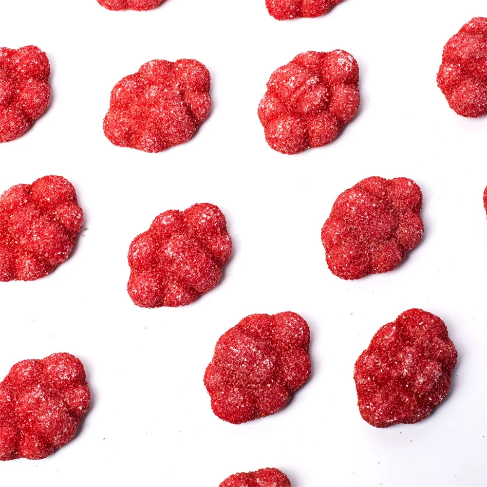 Factory Custom Made Cloud Shaped Gummies With Strawberry Flavor in Soft Candies
