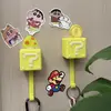 Mushroom key rack Yellow