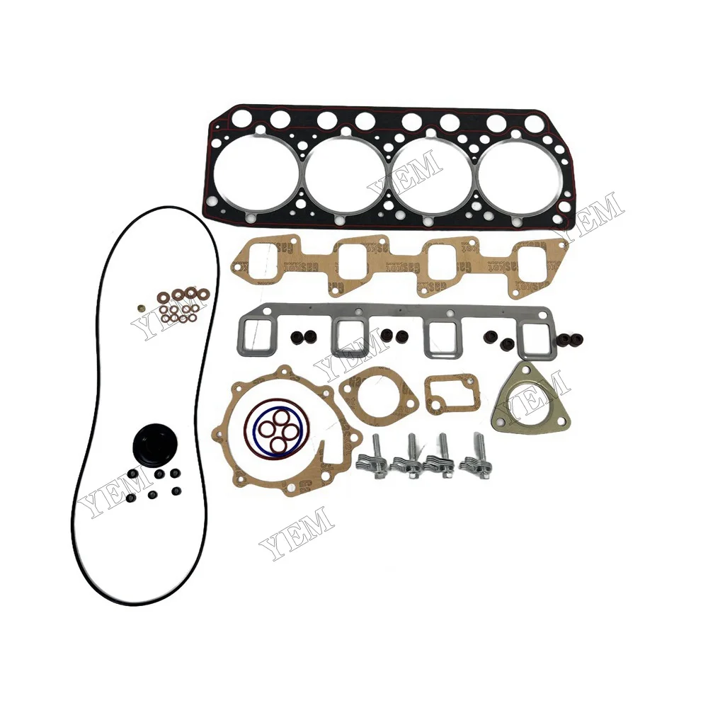 U5LT0342 Full Gasket Kit Compatible for Perkins 704-30 Universal Engine Parts