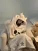 IM141-W bianco Pantaloni del pigiama piccolo fantasma