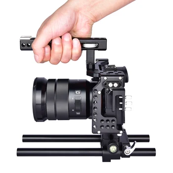 YELANGU Portable Aluminum Alloy Ca7 Camera Cage DSLR Rig for Sony A7 Series detail image