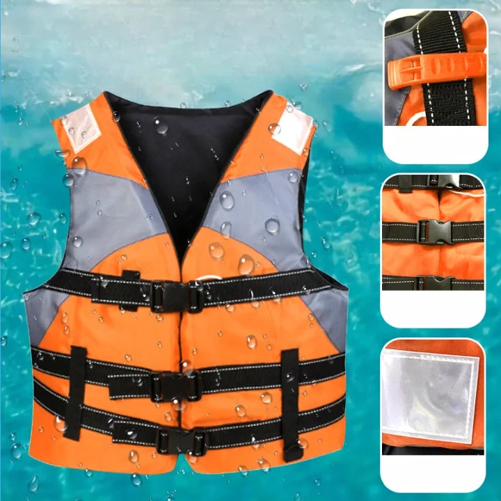 High Quality Rescue Boat Swimming Rafting Customizable Adult Professional Buoyancy Vest Life Jacket