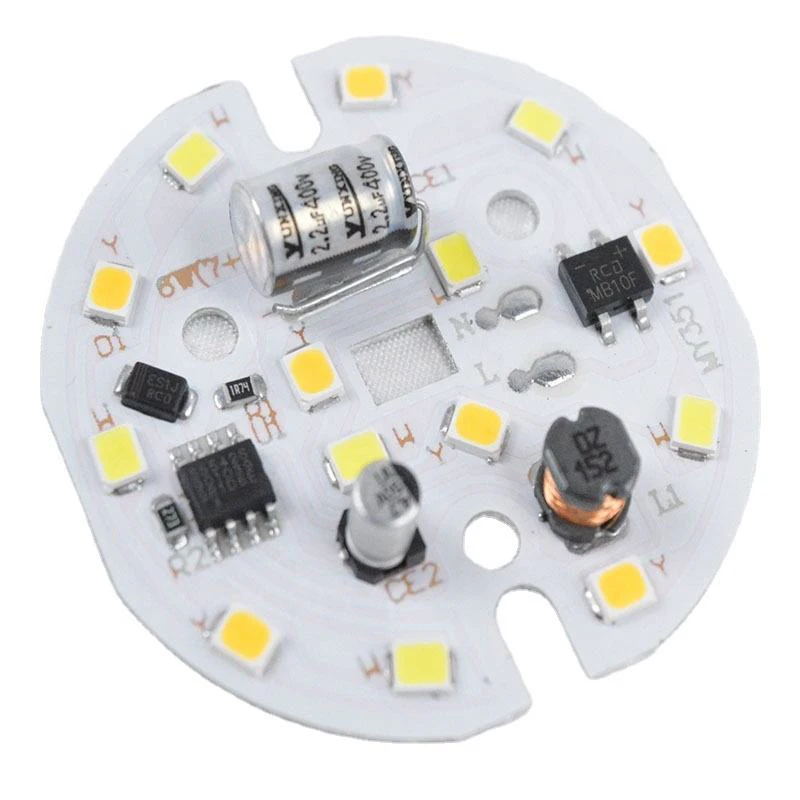 round smart led tv pcb circuit board power supply led grow light pcb factory amplifier audio driver pcb board for rgbw lighting
