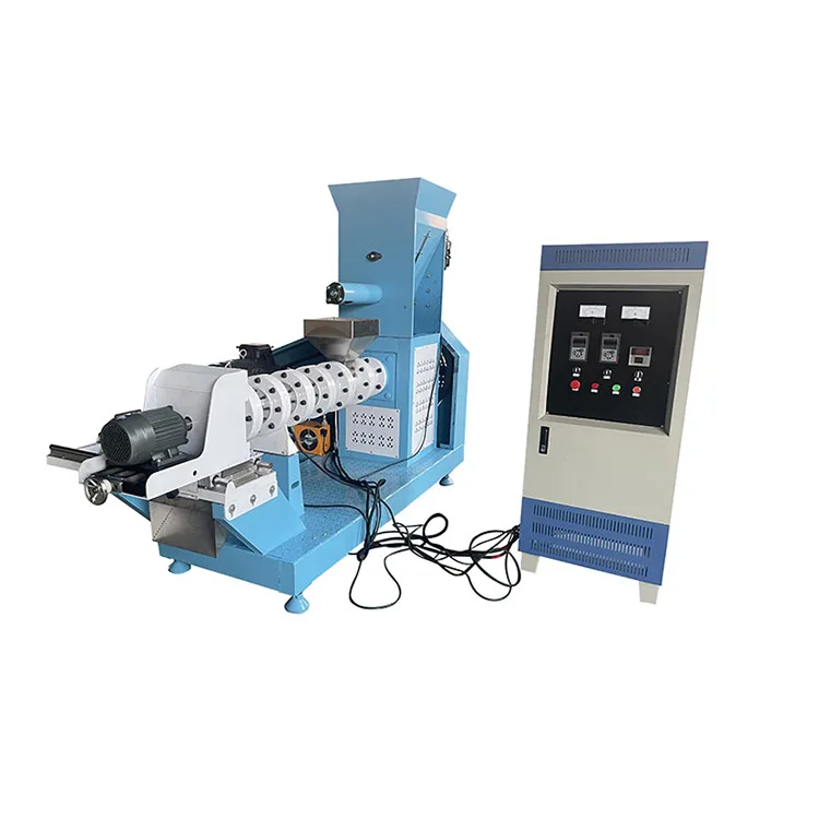 2mm Floating Fish Pellet Feed Extrusion Machine 500kg Per Hour