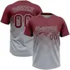 Burgundy  Gray