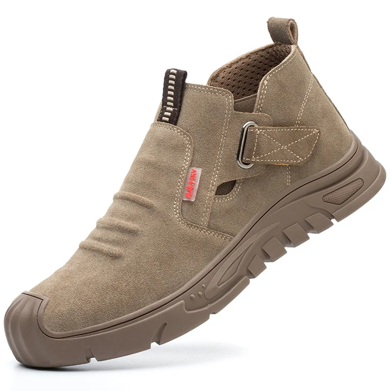Factory Direct for Welder Durable Grey Welding Boots Safety Shoes