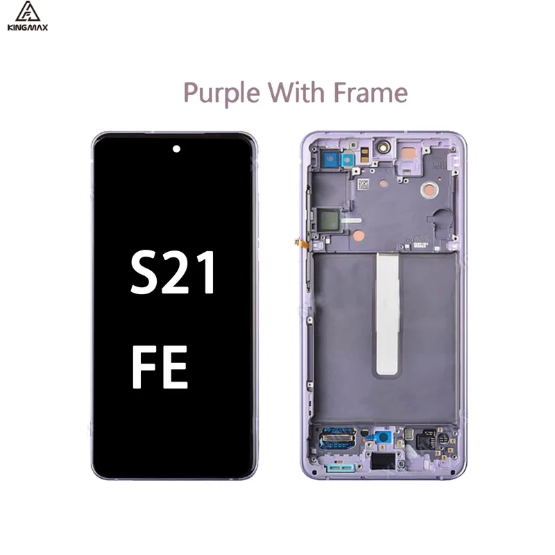 Samsung Galaxy S21 FE 用オリジナル AMOLED タッチスクリーンパネル