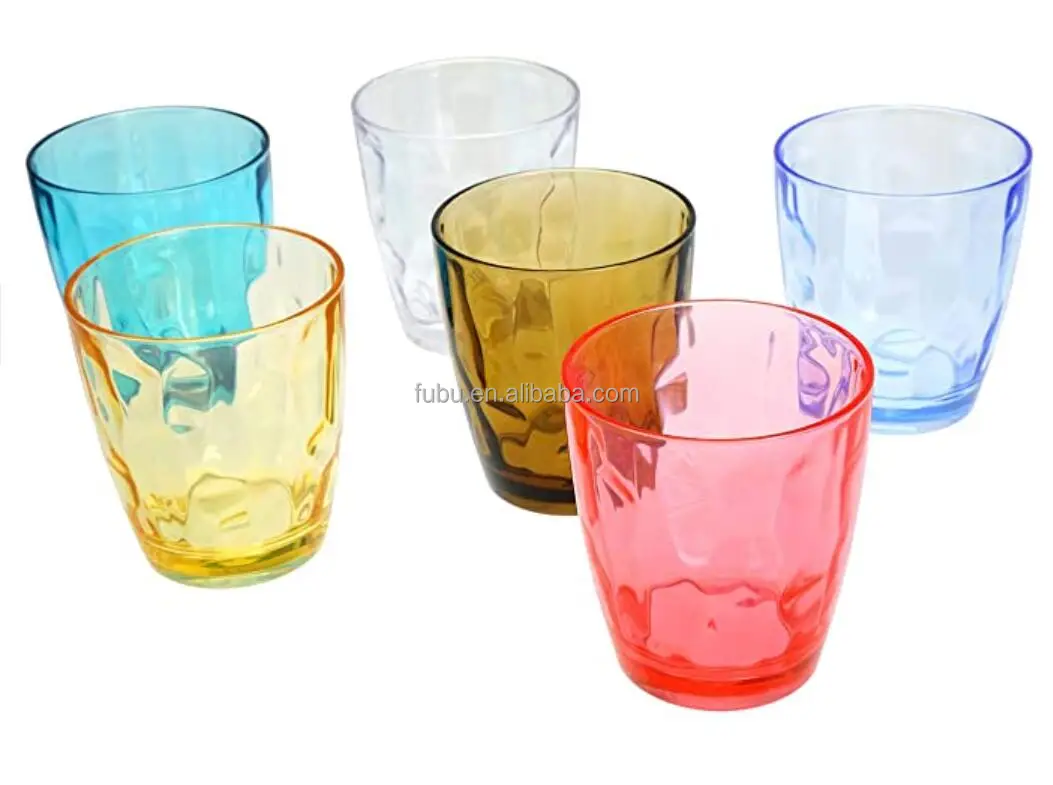 Stainless Serving Glasses Multi Purpose Unbreakable Drinking Set of 6 Pcs GL22 