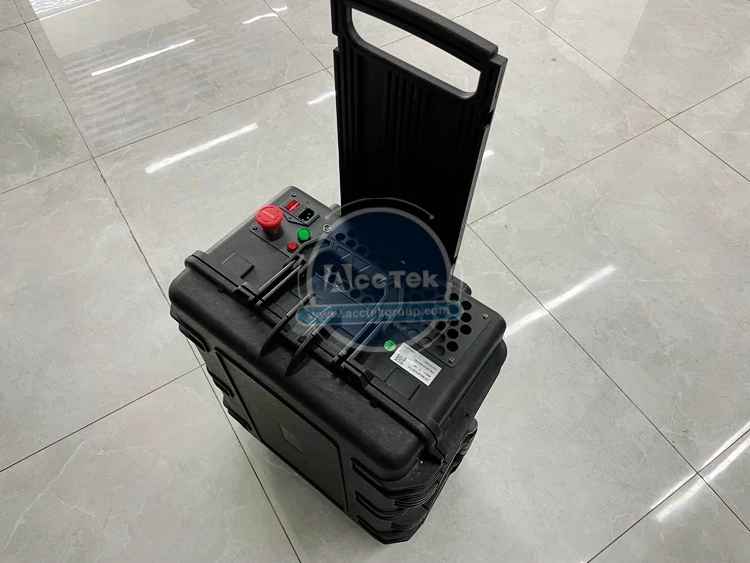 Handheld Fiber Pulse  Laser Cleaning Machine 100w 200w 300w 500w Rust Remove Laser Machine