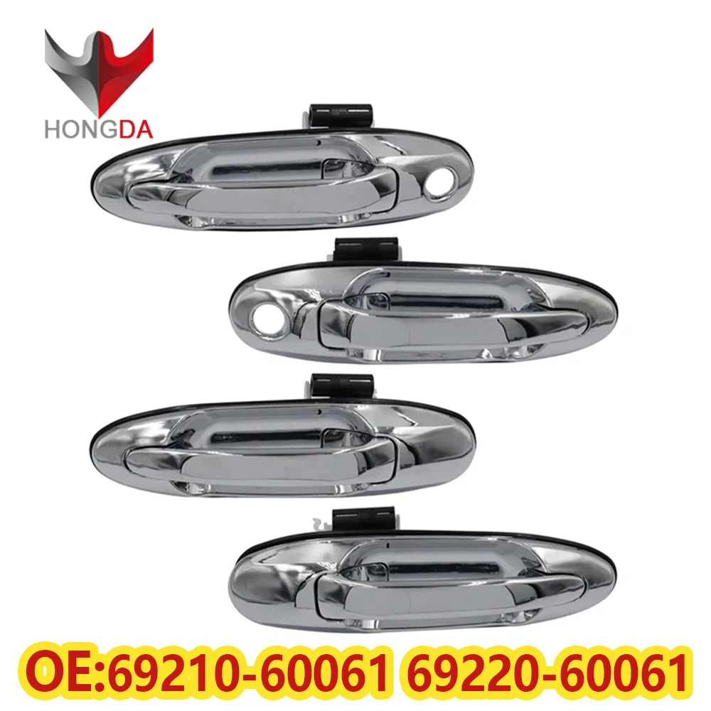 Auto Parts 4Pcs Front and Rear Car Outer Door Handles 69220-60061