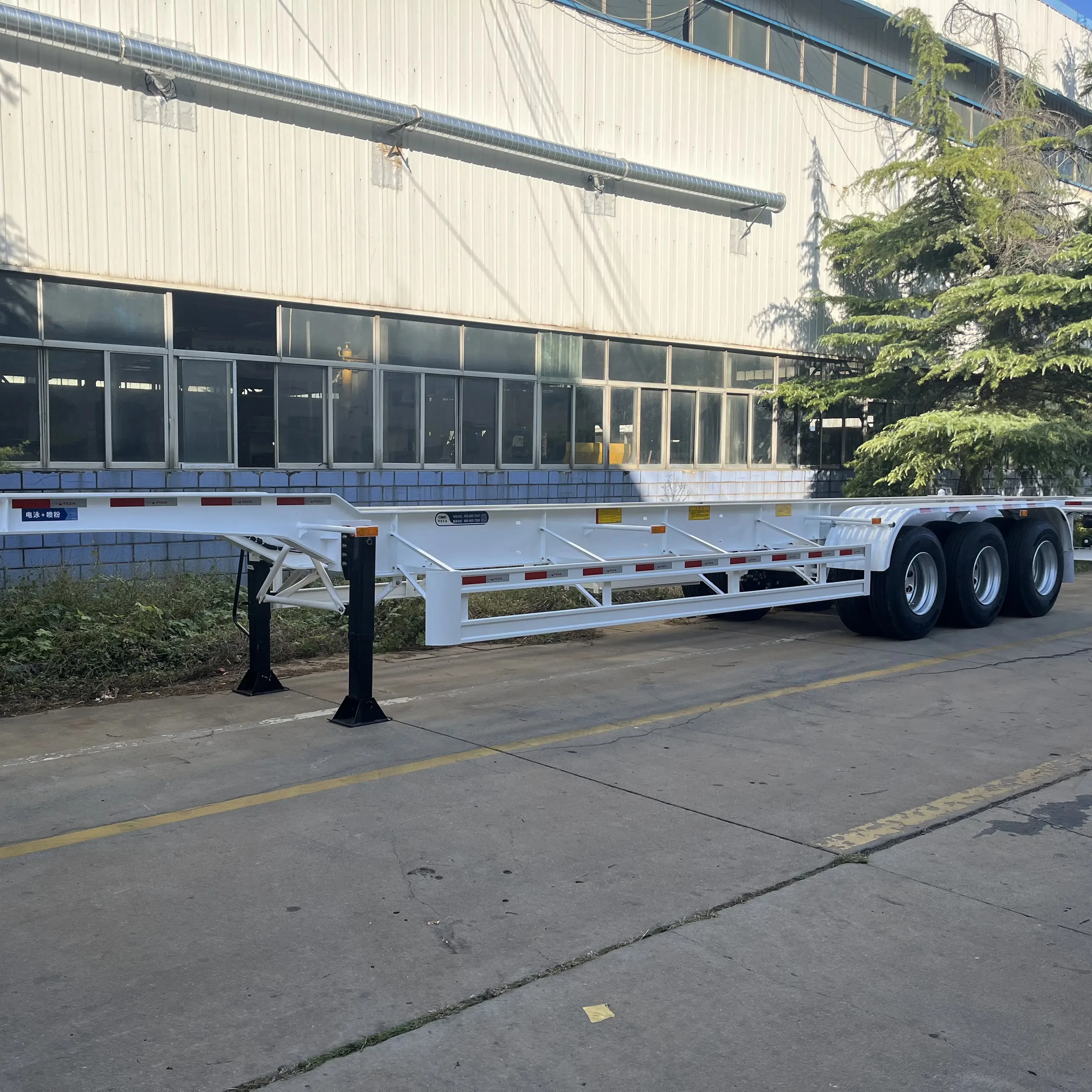 Каркасный полуприцеп для транспортного средства Master 40 футов