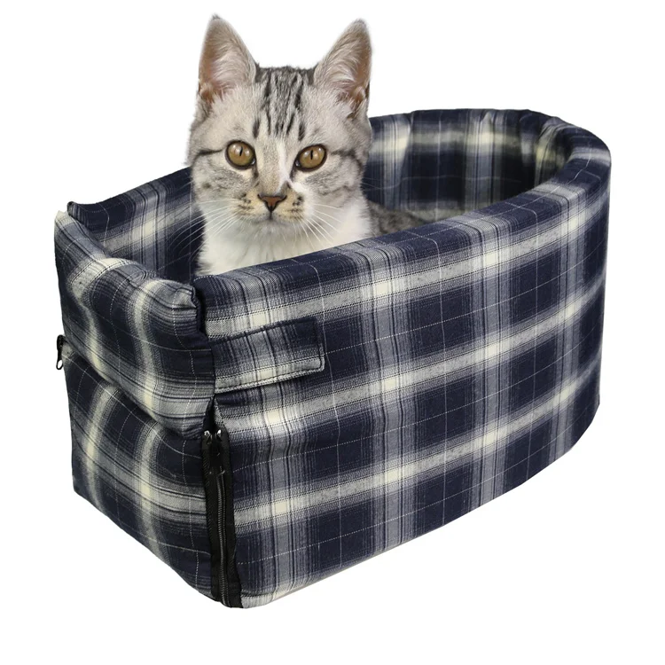 Portable Pet Dog Car Seat Central Control Cat Booster Seat On Car