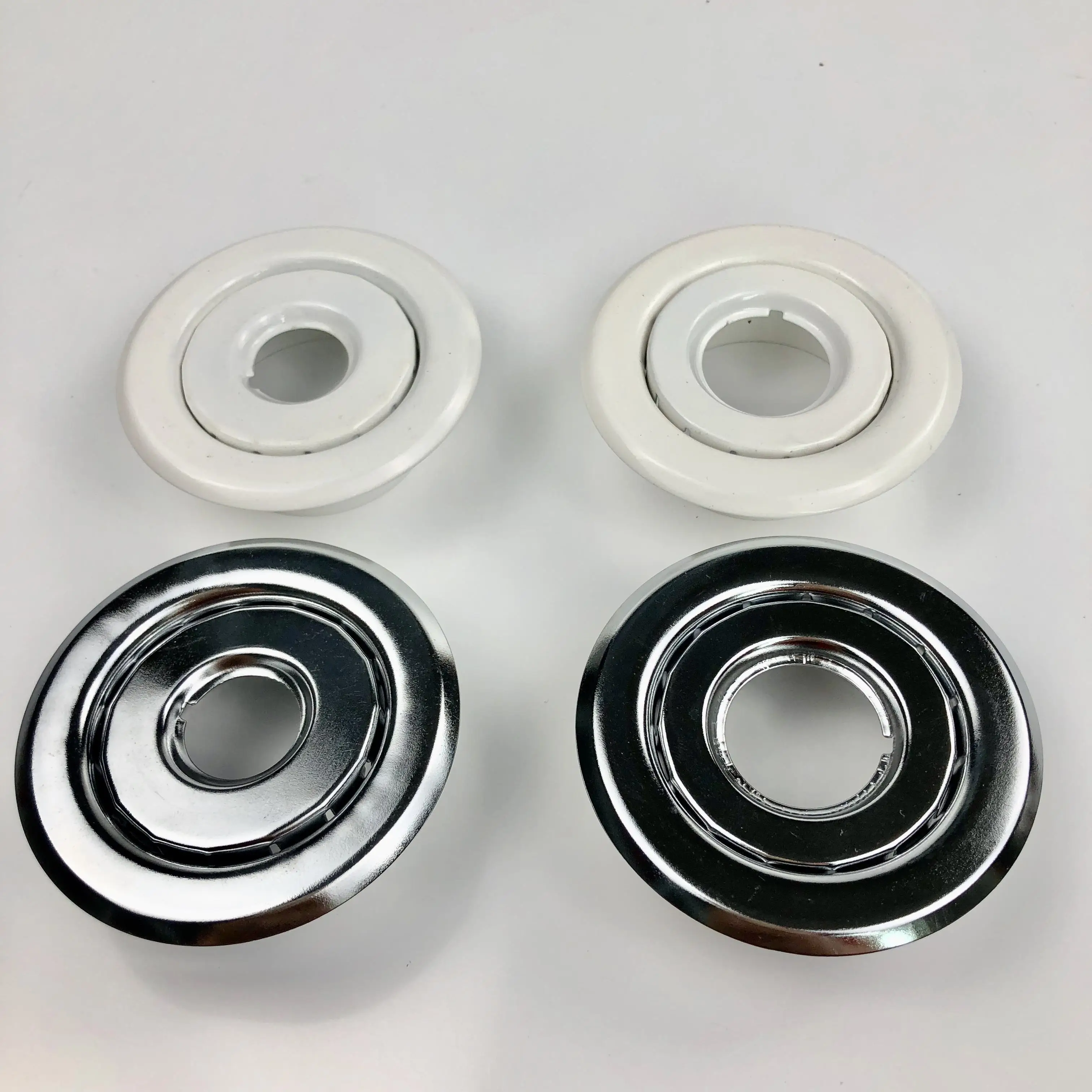 200pcs 1/2" Fire Sprinkler Escutcheon Recessed Escutcheon Chrome