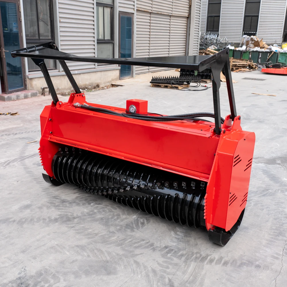 2025 New Skid Steer Loader Mowing Machine Forestry Garden Mulcher Equipment High Flow Lawn Mower