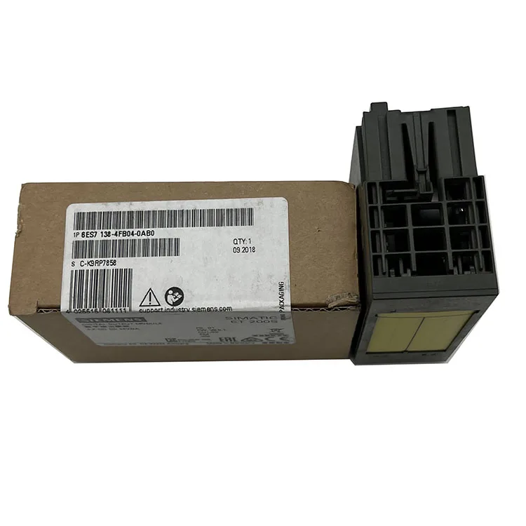 new original 6es7138 4fb04 0ab0 6es71384fb040ab0 electronics module for siemens simatic et200s series used for fail safe logic processing and safety signal management features high safety integrity fast response and electrical isolation-3