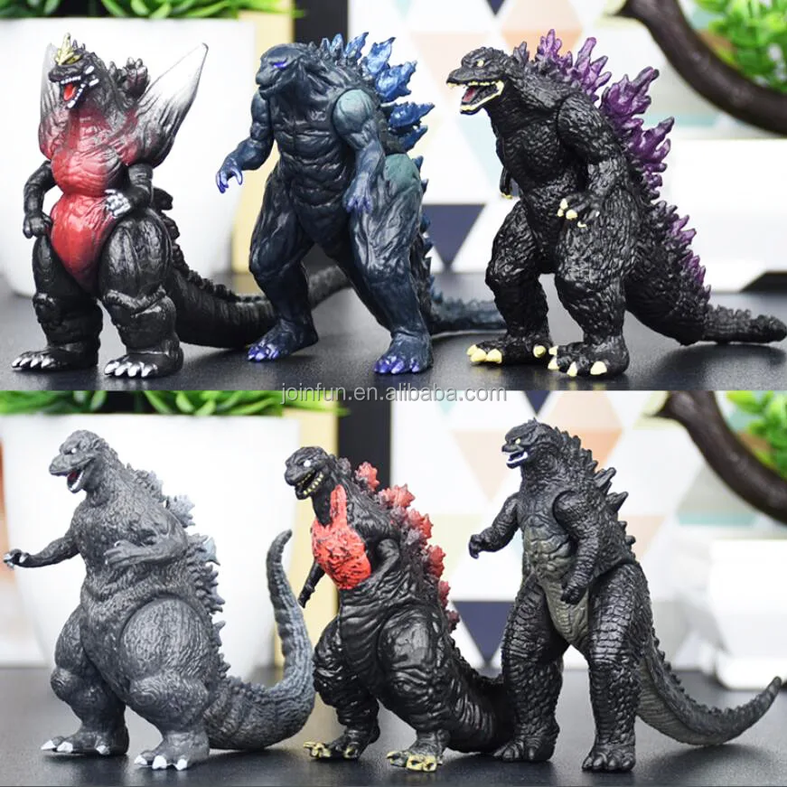 Custom 8CM Godzilla Vinyl Toy, OEM Custom Vinyl Toy Animal , Design Vinyl Toys Factory