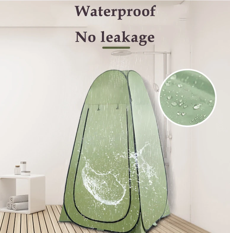 Automatic Pop up Camping Tent Folding Pop up Beach Shower Camping Dome Privacy Shower Room Tent Portable Toilet Tent