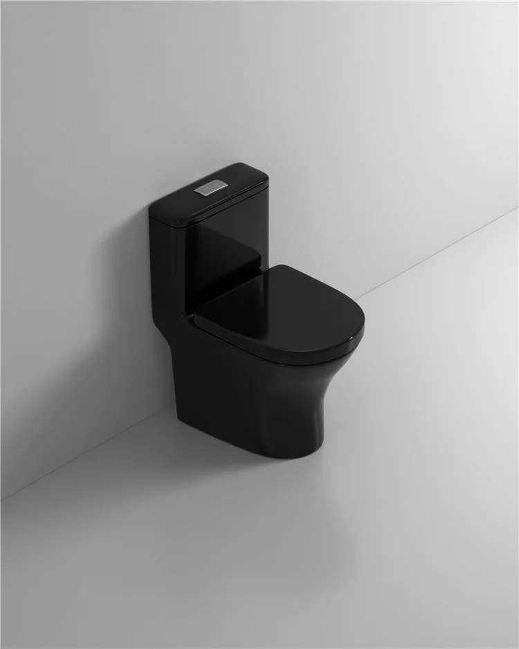 High quality wholesale price of modern ceramic bathroom toilet small apartment selling short one piece toilet supplier