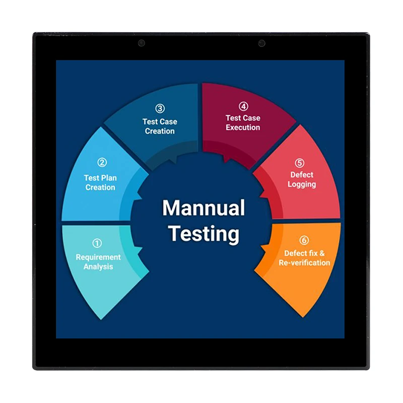 KNX Automation Smart Hotel Room Status Wall Switch Touch Screen IPS Display Android Operated WiFi Connected Bar Light Switch