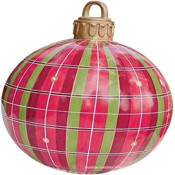 A242 Inflatable Christmas Ball Outdoor Christmas Decorations Atmosphere Crafts Inflatable Toys Christmas Ornament Ball