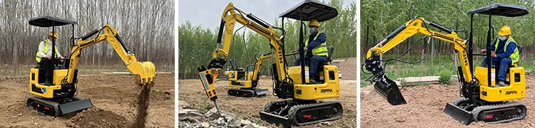 중국 소형 굴삭기 제조업체-Mini Excavators For Sale - Rippa® China Manufacturer