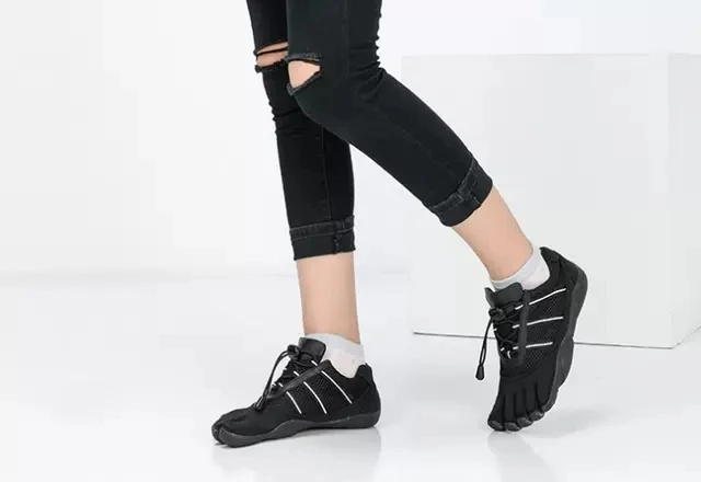 Нескользящие кроссовки с пятью пальцами, для прогулок, скалолазания, бега, дышащие легкие, с отделением для 5 пальцев