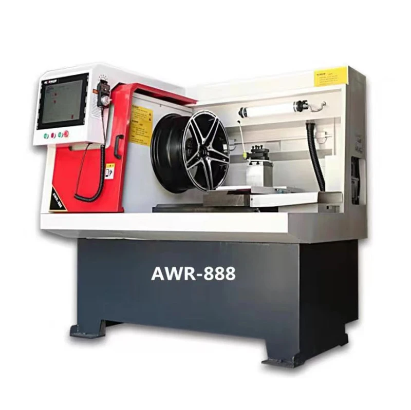 Автомобильный токарный станок, режущий станок для ободка, восстановление ободков, ЧПУ машина для ремонта и выпрямления колес, полировальный станок для ободов