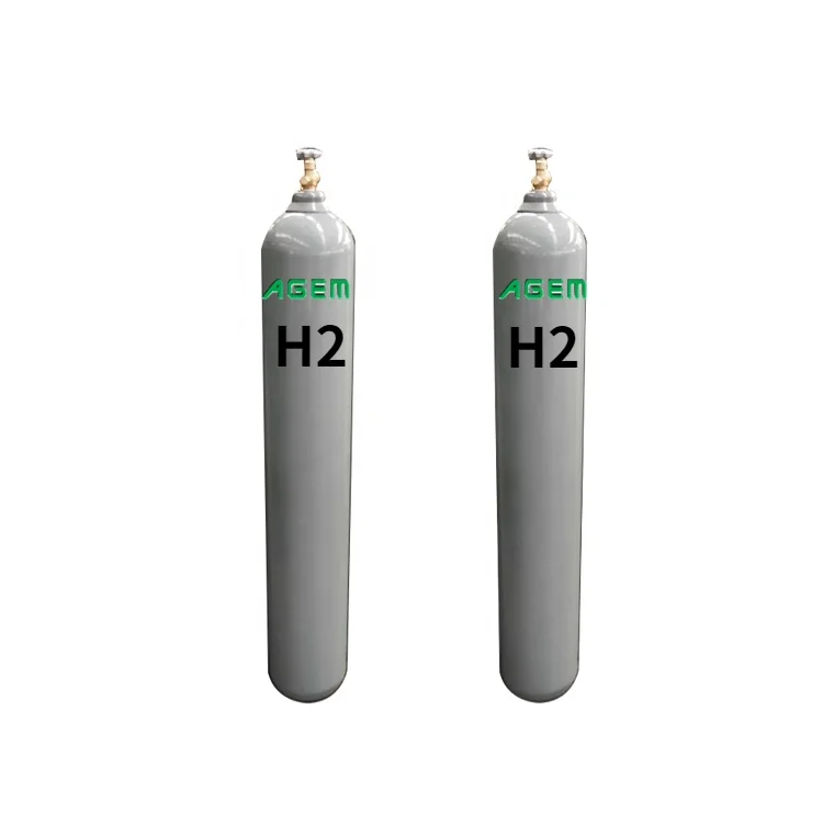 高純度 99.999% H2 ガス高圧標準ガスシリンダー水素ガス