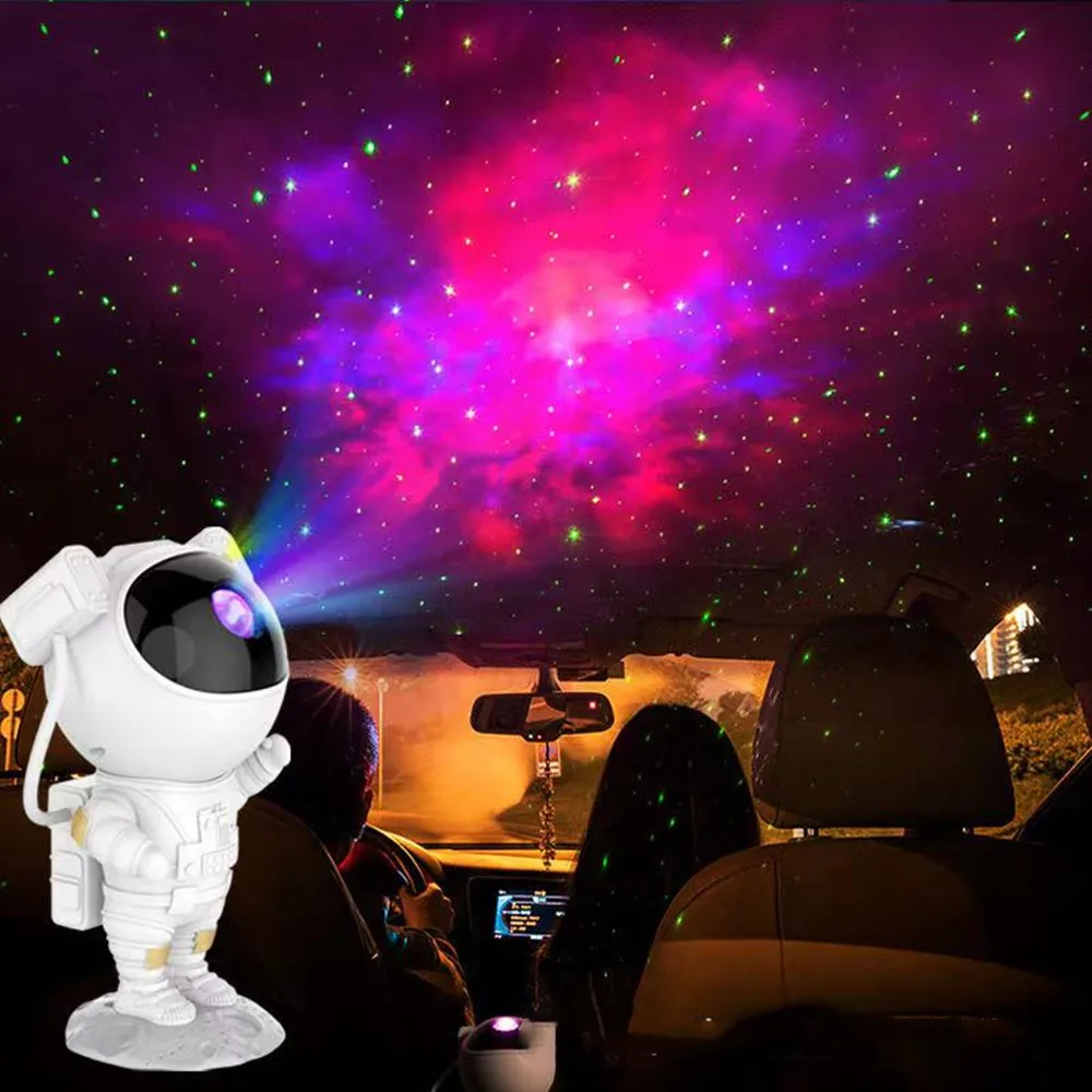 Astronaut Space Projector Galaxy Starry Night Light USB Charger LED Astronaut Lamp with Remote Control