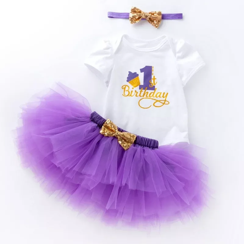 Birthday Dress 1 Year Old Girl New Born Baby Girl Dress Summer Clothes