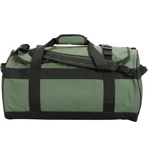 Heavy Duty Waterproof 60L Camping Gym Duffel Travel Backpack Duffle Bag with Padded Rucksack Straps