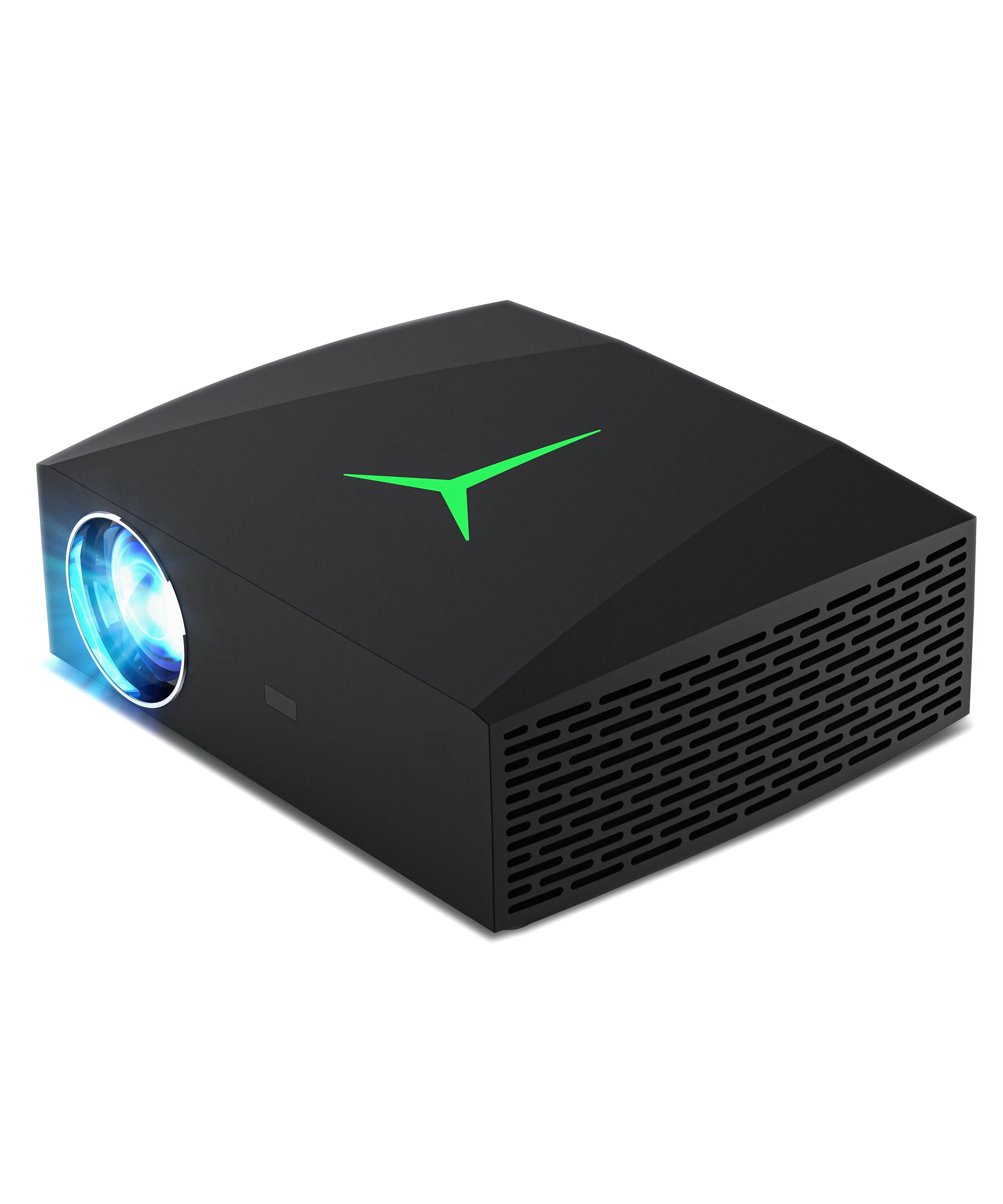 VIVIBRIGHT F40 Android Version Black Native Full HD 1080P Video Game Machine Video Game Support Watch Youtube Projector