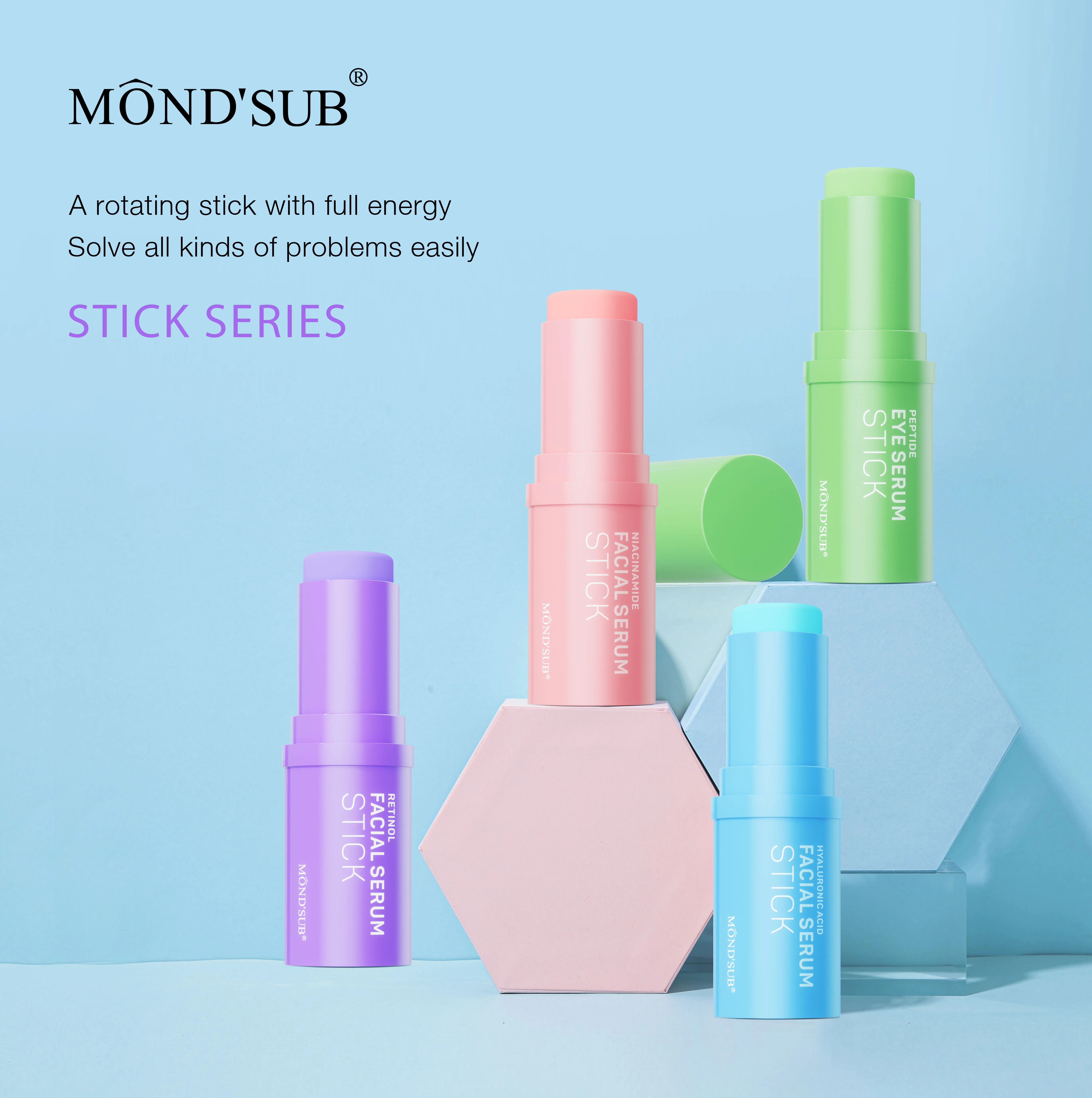 Mond'sub Private Label Moisturizer Stick Face Cream Hydrating Balm Nourishing Skincare Multi Use