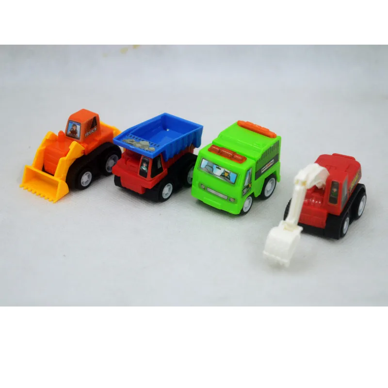 mini plastic truck car set toys truck engineering car toy for kids