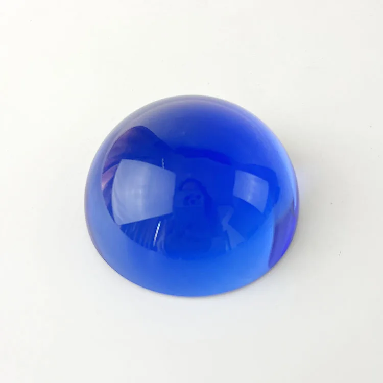 Blue Crystal Magnifying Glass Dome Paperweight Mhf0602 Buy Blank