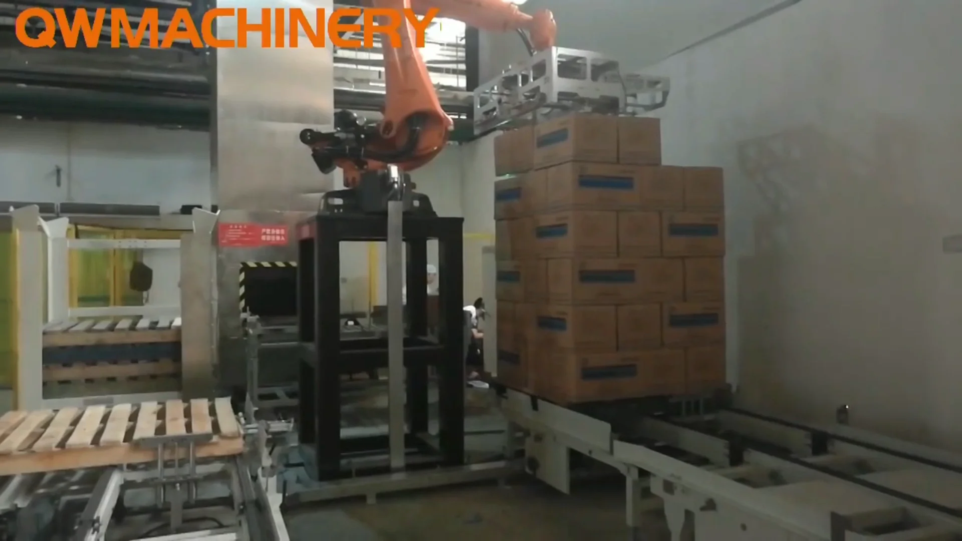 Packaging And Palletizing Robot From Kuka Robot Arms For Cement Bags ...