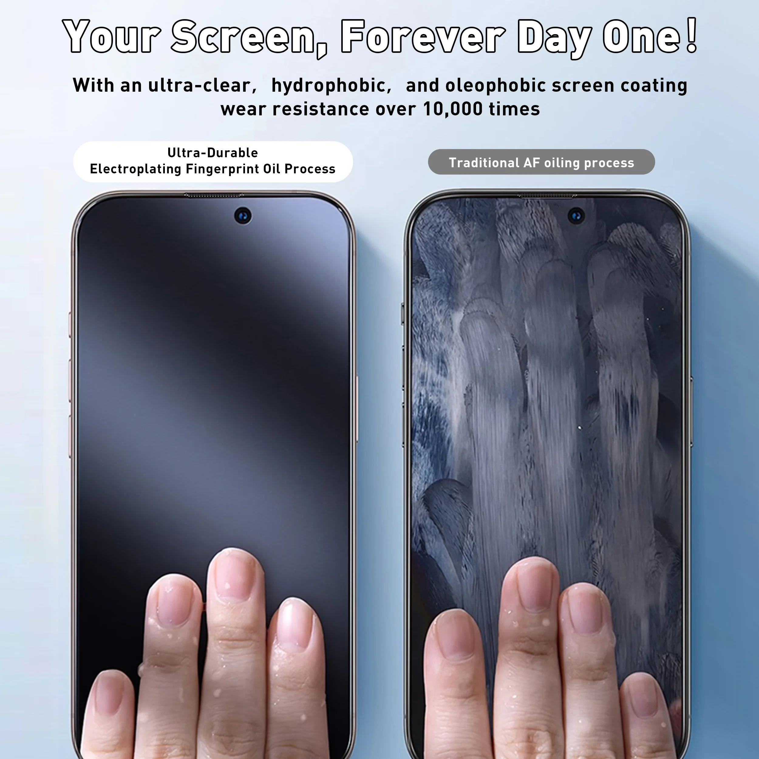 Top Quality Strength 45KG Ultra Strong Anti Static Tempered Glass HD ...