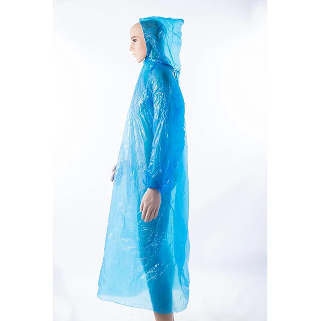 10 Poncho Antipioggia Monouso In Plastica: Impermeabili Leggeri Con Cappuccio, Per Adulti, Escursioni E Campeggio