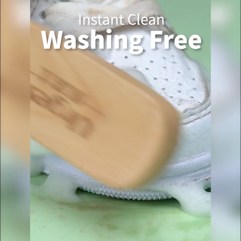 Wholesale Waterless Foam White Shoe Cleaner With Private Label Shoe