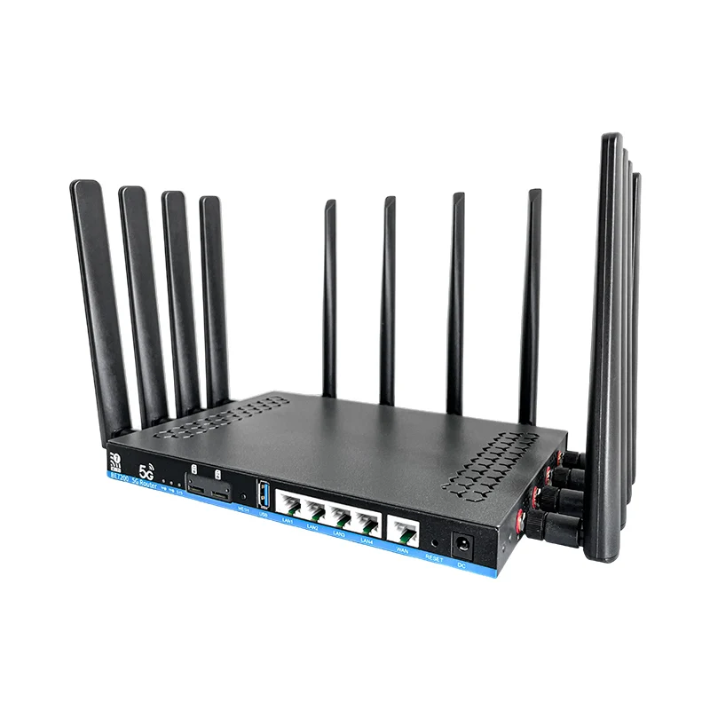 高速7200Mbps 2.5G WANポート搭載 Openwrt Wifi7 5G CPEルーター