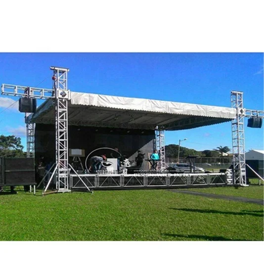Foresight Structure Building Roof Trusses System Design Stage and Truss Displays for Wedding
