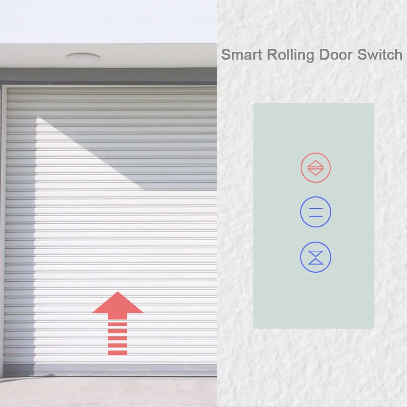 Glomarket Wifi Smart Tuya Alexa Google Home Voice Control Garage Door Opener Remote Rolling Smart Life Electric Switch