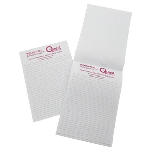 Printing Service Custom Tear Per Page Notepad A4 A5 A6 Stationery Memo Pad With Logo