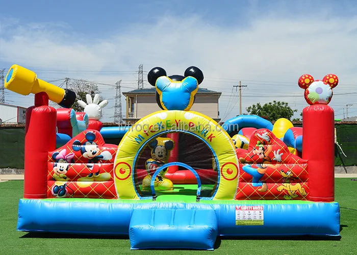 Mickey Mouse Clubhouse Inflatable Bounce House - Kids Play Area