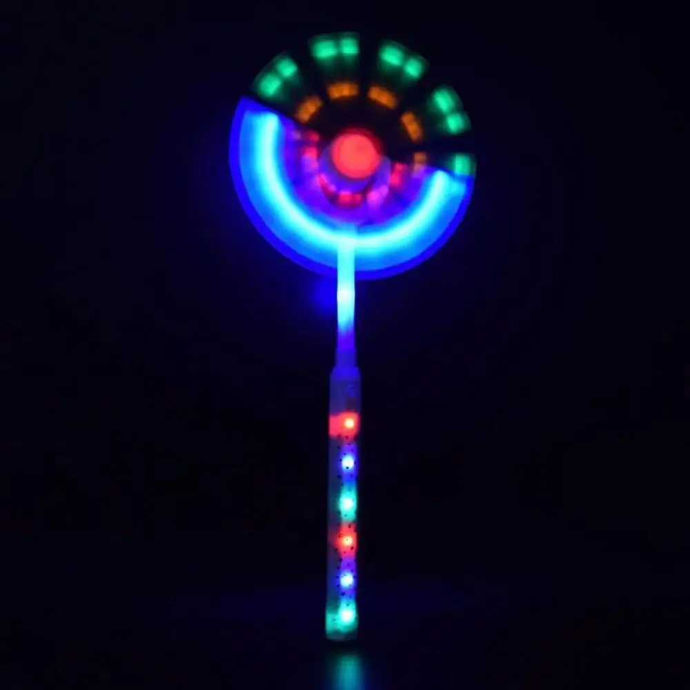 Fw160 Wholesale Light Up Children Fidget Toys Flashing Windmill Toy ...