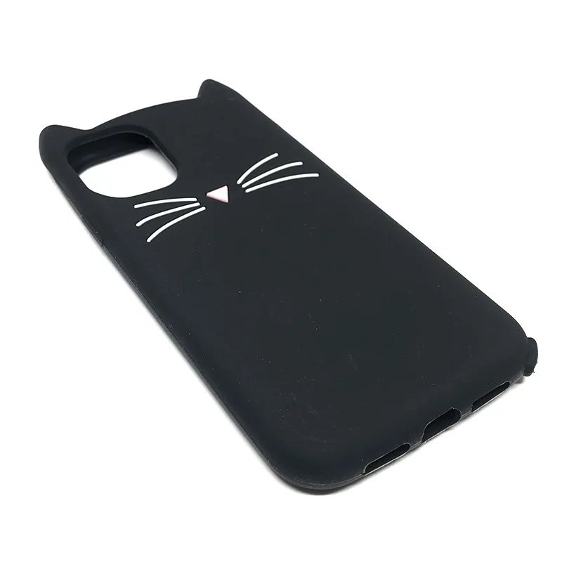 SGVAHY Custodia Per IPhone 7/8 Morbida A Forma Di Gatto 3D - TPU Antiurto, Peluche, Per Ragazze E Donne - 6
